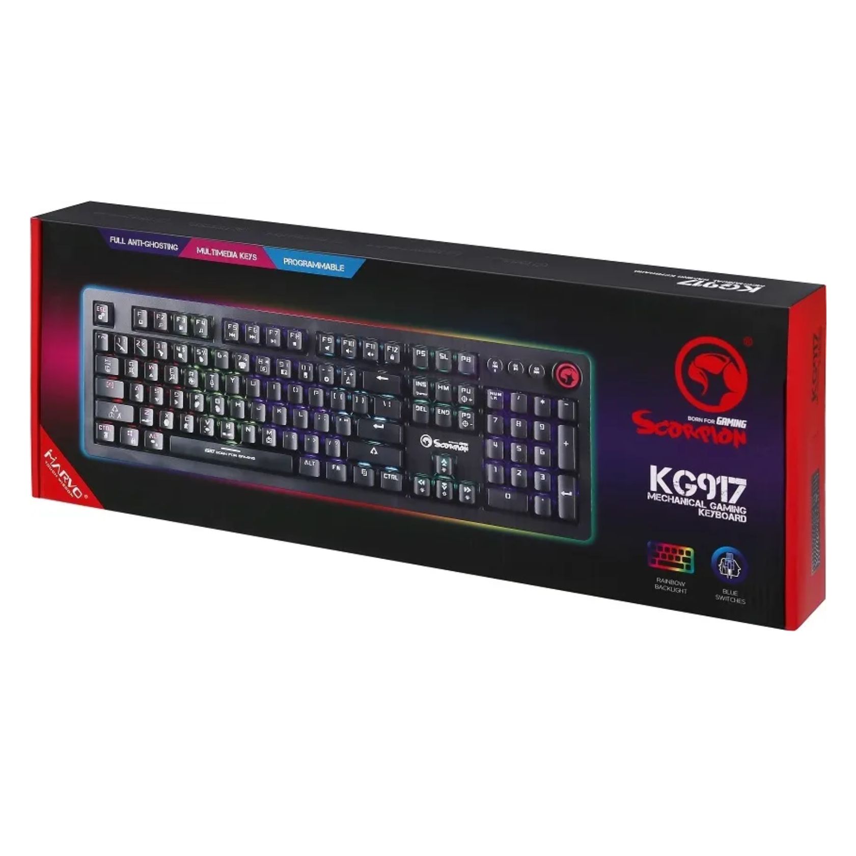 TECLADO GAMING MARVO MECANICO- KG917 - Image 3