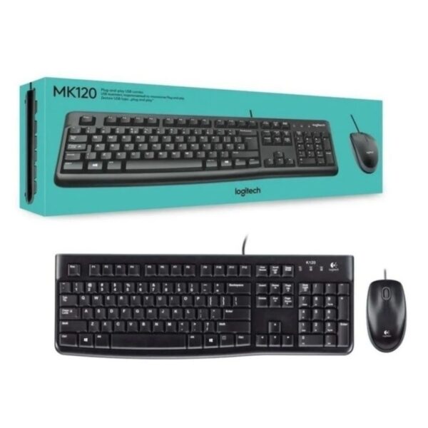 LOGITECH TECLADO MAS MOUSE MK120