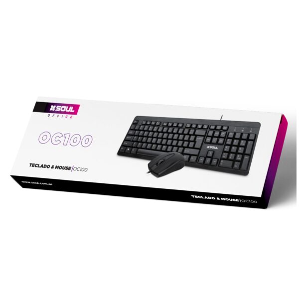 SOUL TECLADO + MOUSE OC100