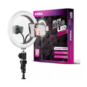 ARO DE LUZ SOUL RING LED MIRROR 10" CON PIE